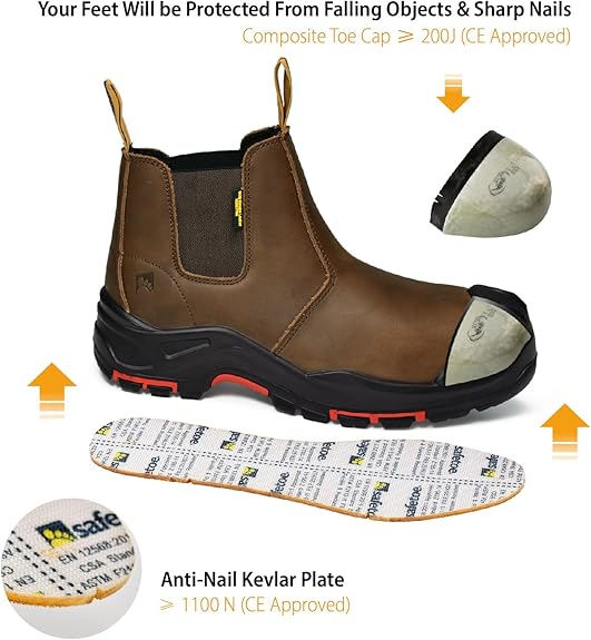 Safety Shoes M-8025nbo - Image 4
